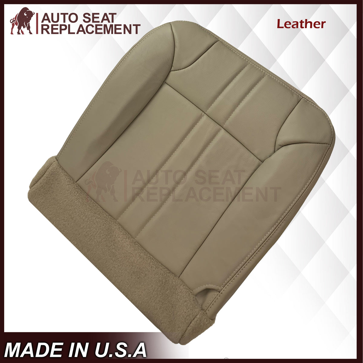 2000-2001 Ford Excursion XLT Seat Cover in Tan: Choose From Variation