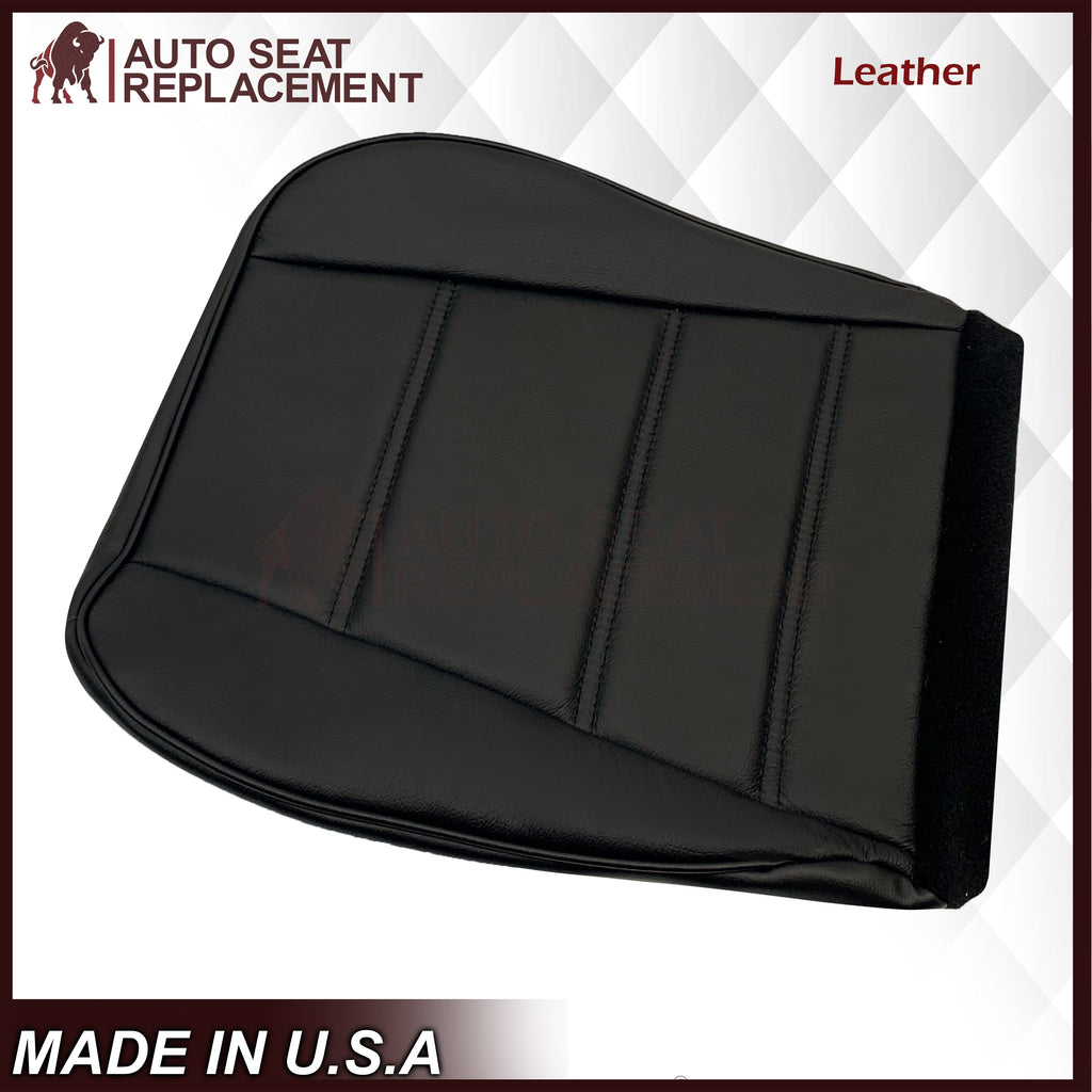 1999-2004 Ford Mustang V6 Replacement Seat Cover in Ebony Black: Choose From Variation