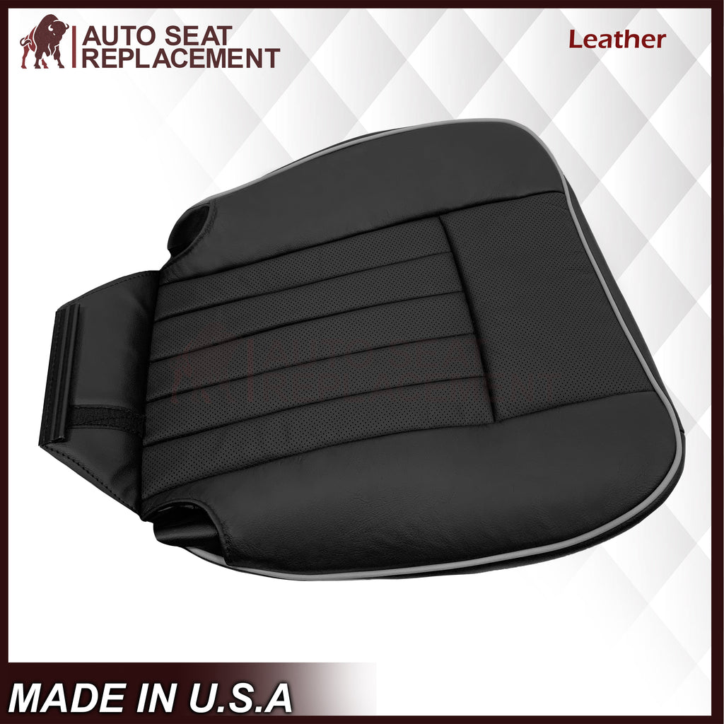 2003 - 2006 Lincoln Navigator Replacement Seat Covers in Black: Choose Genuine Leather or Vinyl