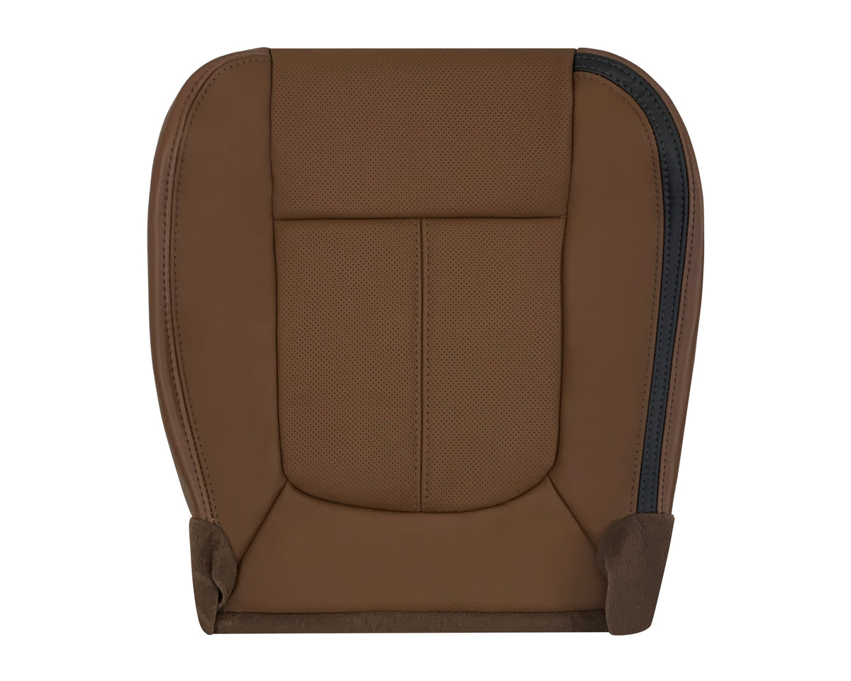 2013-2016 Ford F-250 F-350 F-450 F-550 Platinum Edition Replacement Seat Cover In Pecan Brown: Choose From Variants