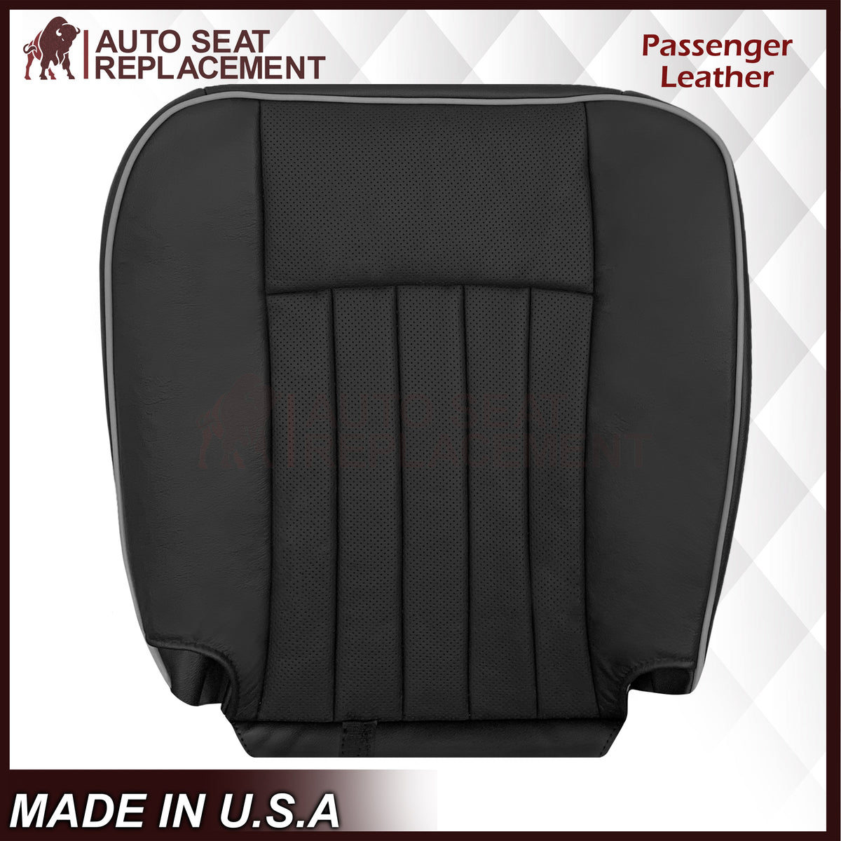 2003 - 2006 Lincoln Navigator Replacement Seat Covers in Black: Choose Genuine Leather or Vinyl