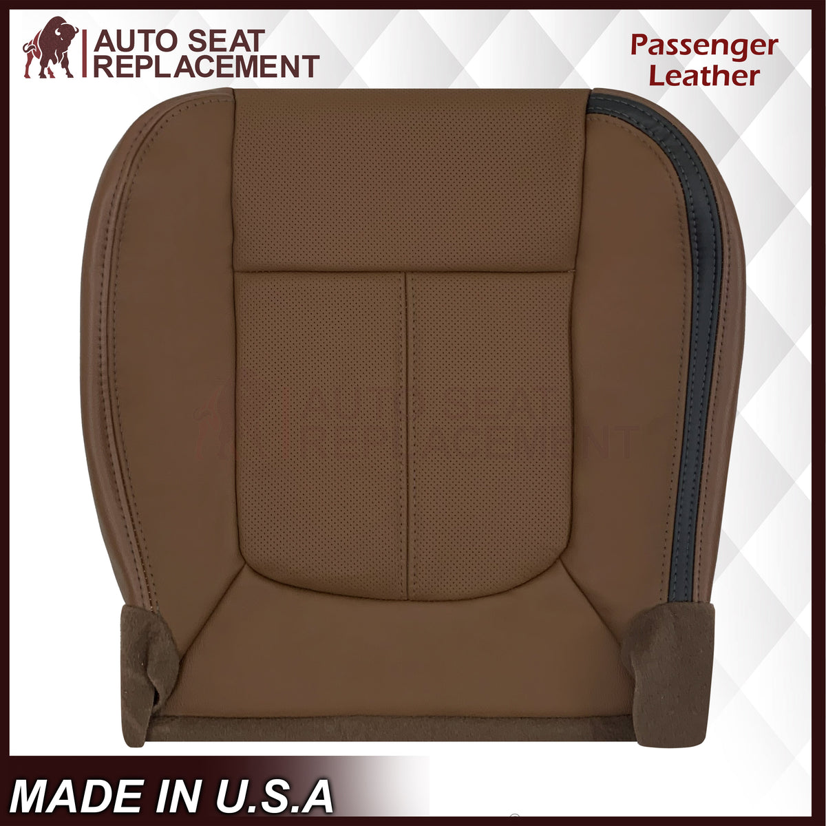 2013-2016 Ford F-250 F-350 F-450 F-550 Platinum Edition Replacement Seat Cover In Pecan Brown: Choose From Variants