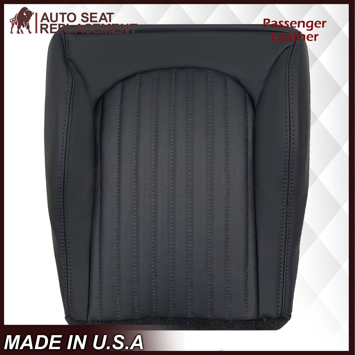 1999-2004 Ford Mustang V6/GT 2001 Bullitt Replacement Seat Covers In Ebony Black