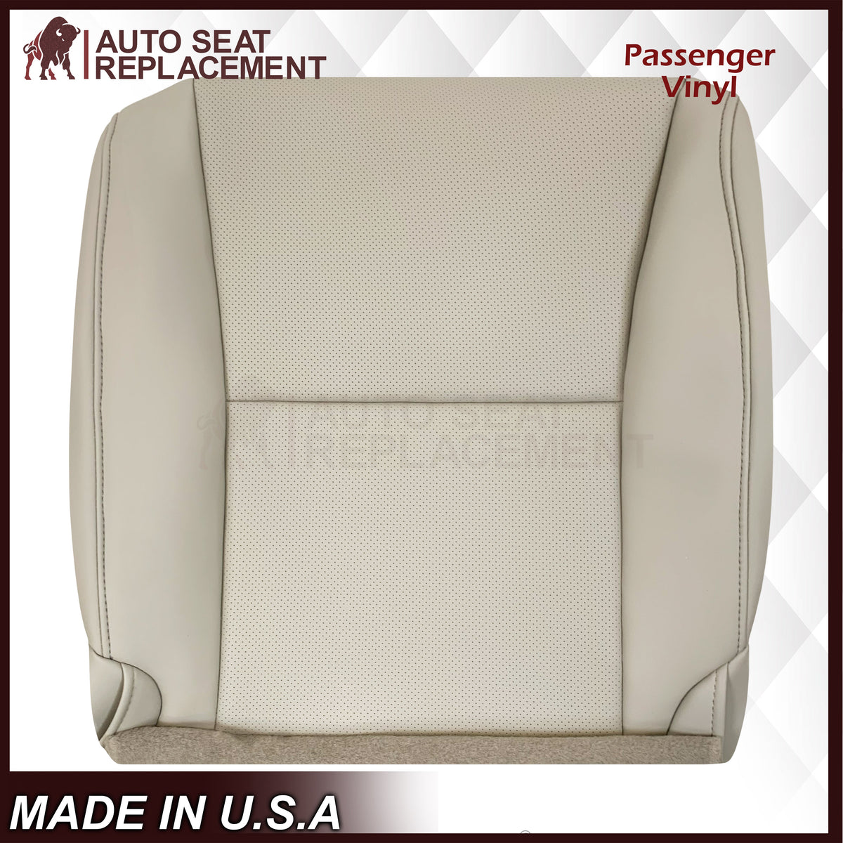 2010-2015 Lexus RX350 RX450H Replacement Synthetic Leather Seat Covers: Tan Perforated