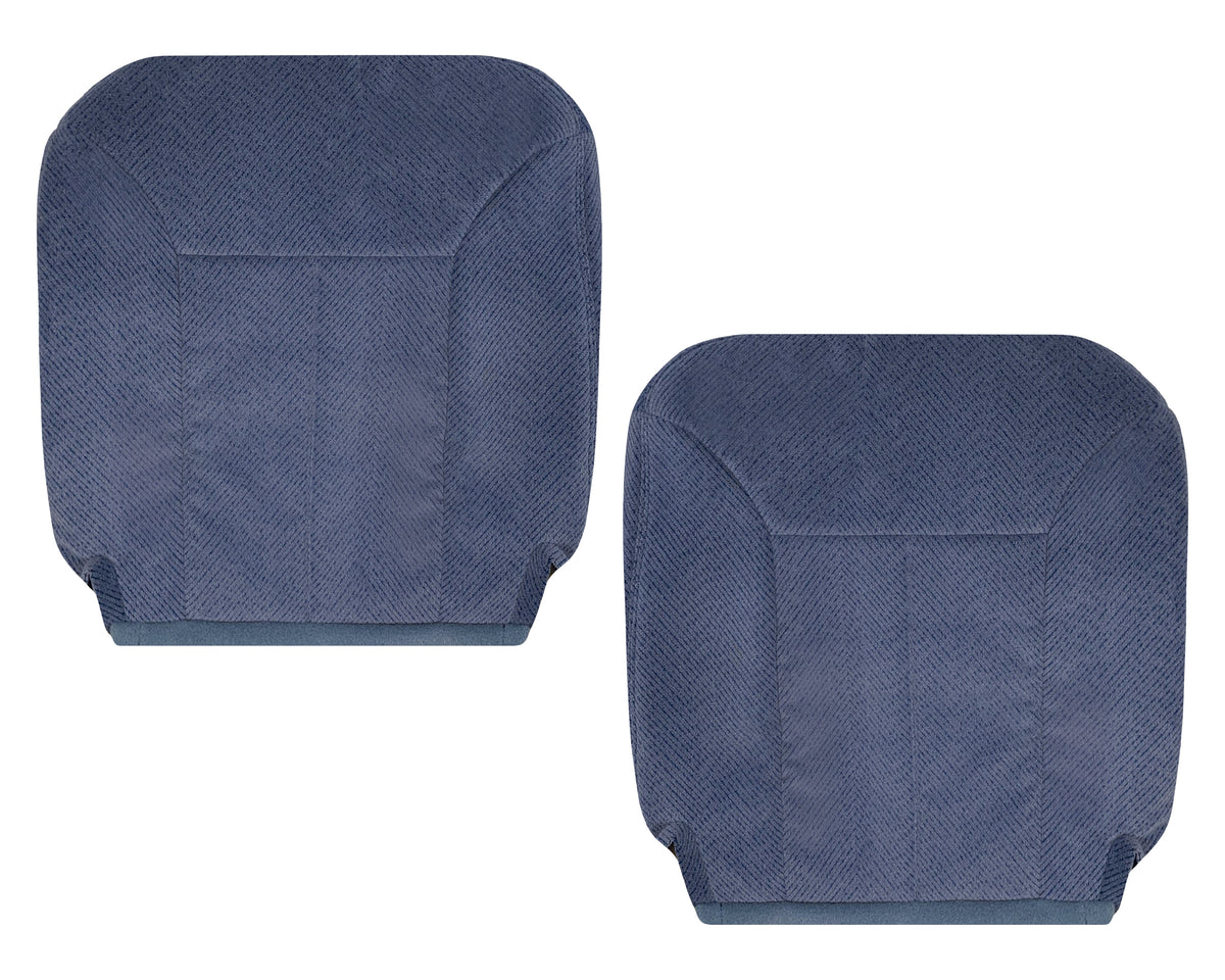 1995-1999 Chevy Tahoe Suburban Silverado Replacement Cloth Seat Cover in Navy Blue: Choose your options