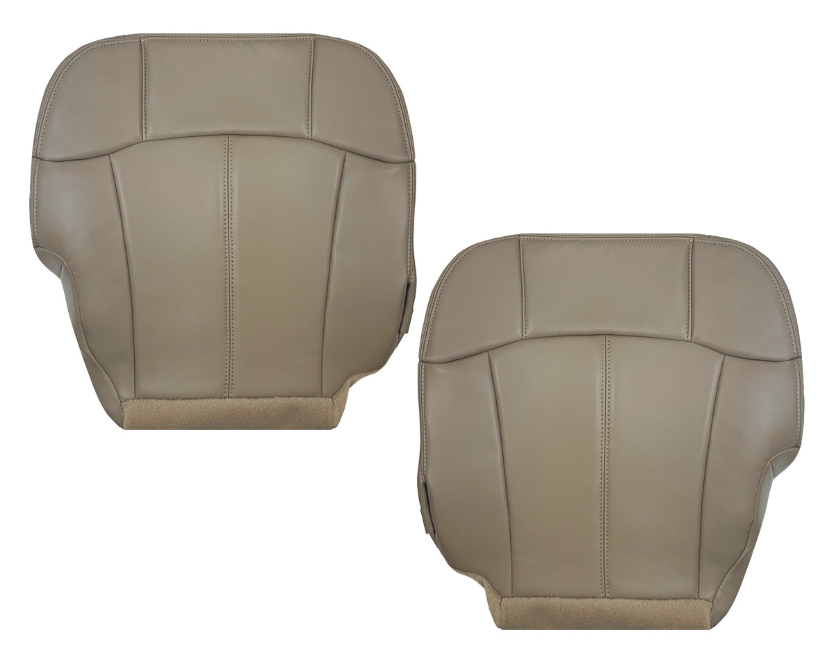 1999-2002 Chevy Silverado Seat Cover in Medium Neutral Tan: Choose From Variations