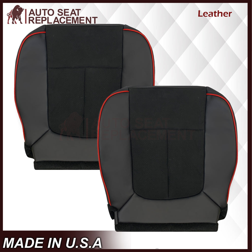 2013–2014 Ford F-150 FX4 Appearance Package Black Seat Cover with Suede Insert