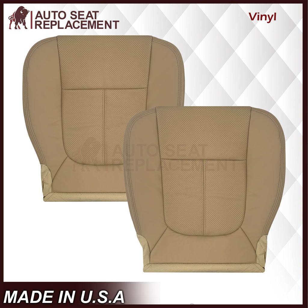 2011-2016 Ford F-250 F-350 F-450 Lariat Seat Cover Replacement in Adobe Tan: Choose From Variants