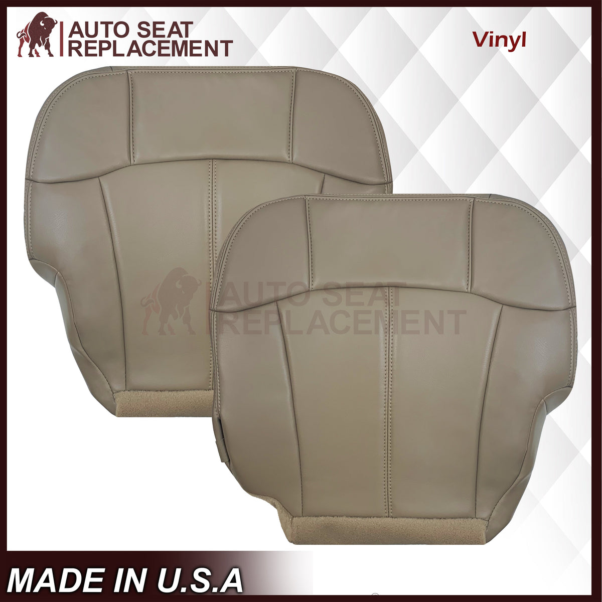1999-2002 GMC Sierra Seat Cover in Tan: Choose From Variations