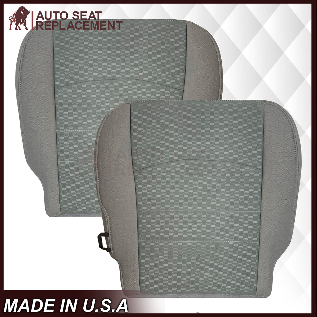 2013-2018 Dodge Ram ST Tradesman Bottom or Top Replacement Seat Cover: Cloth Diesel Gray