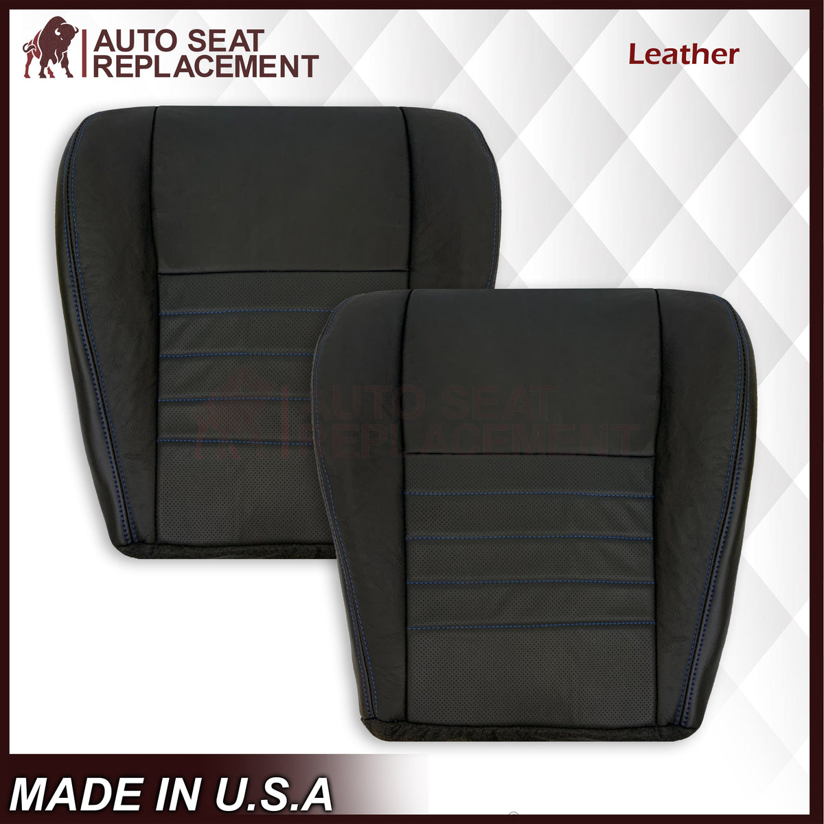 1999-2004 Ford Mustang GT Convertible: Design Your Mustang Seat Covers – Pick a Color, Add Your Logo