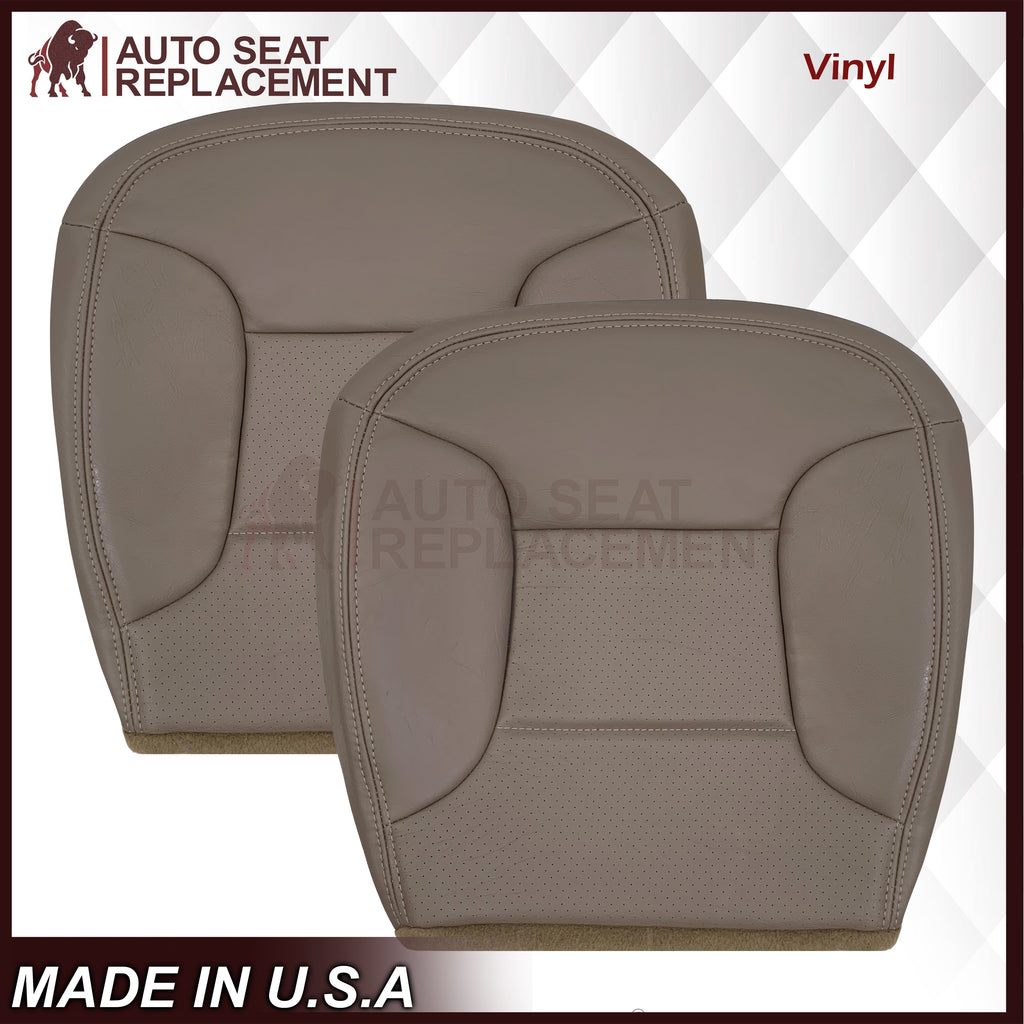 1992 - 1996 Ford Bronco Eddie Bauer Synthetic Leather Seat Cover In Mocha Tan