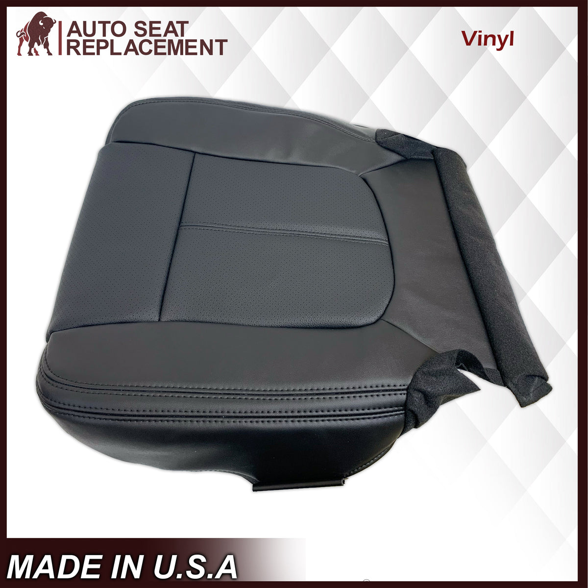 2013-2016 Ford F-250 F-350 F-450 F-550 Platinum Edition Replacement Seat Cover In Black: Choose From Variants