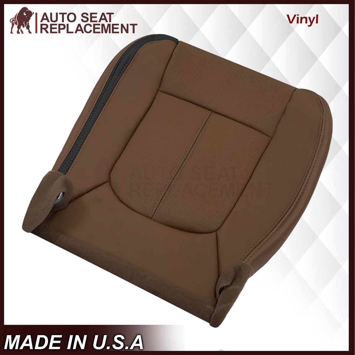 2013-2016 Ford F-250 F-350 F-450 F-550 Platinum Edition Replacement Seat Cover In Pecan Brown: Choose From Variants