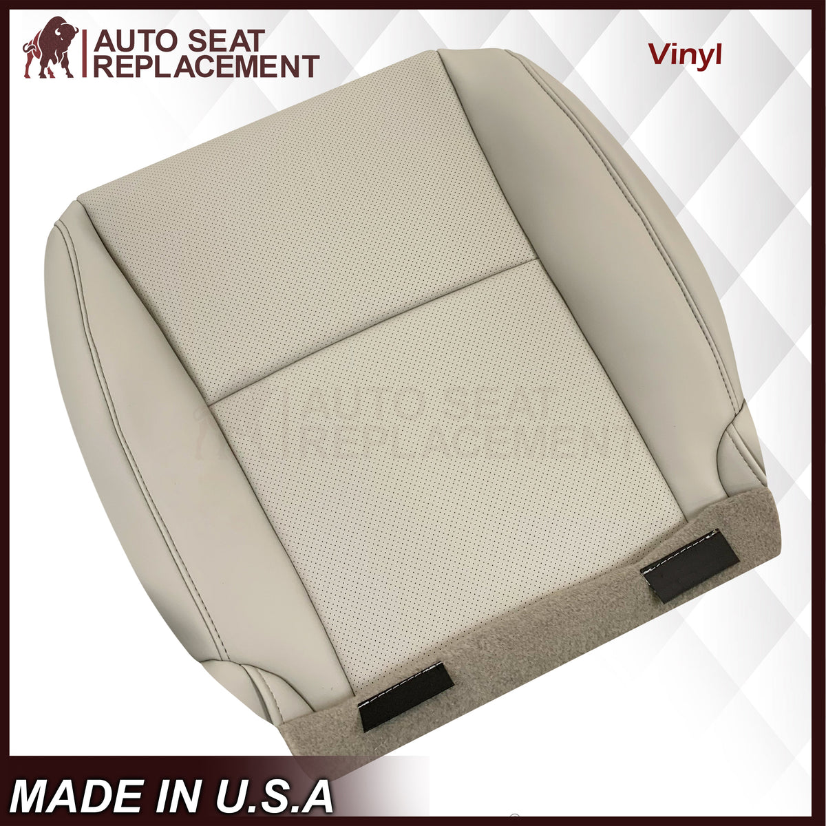 2010-2015 Lexus RX350 RX450H Replacement Synthetic Leather Seat Covers: Tan Perforated