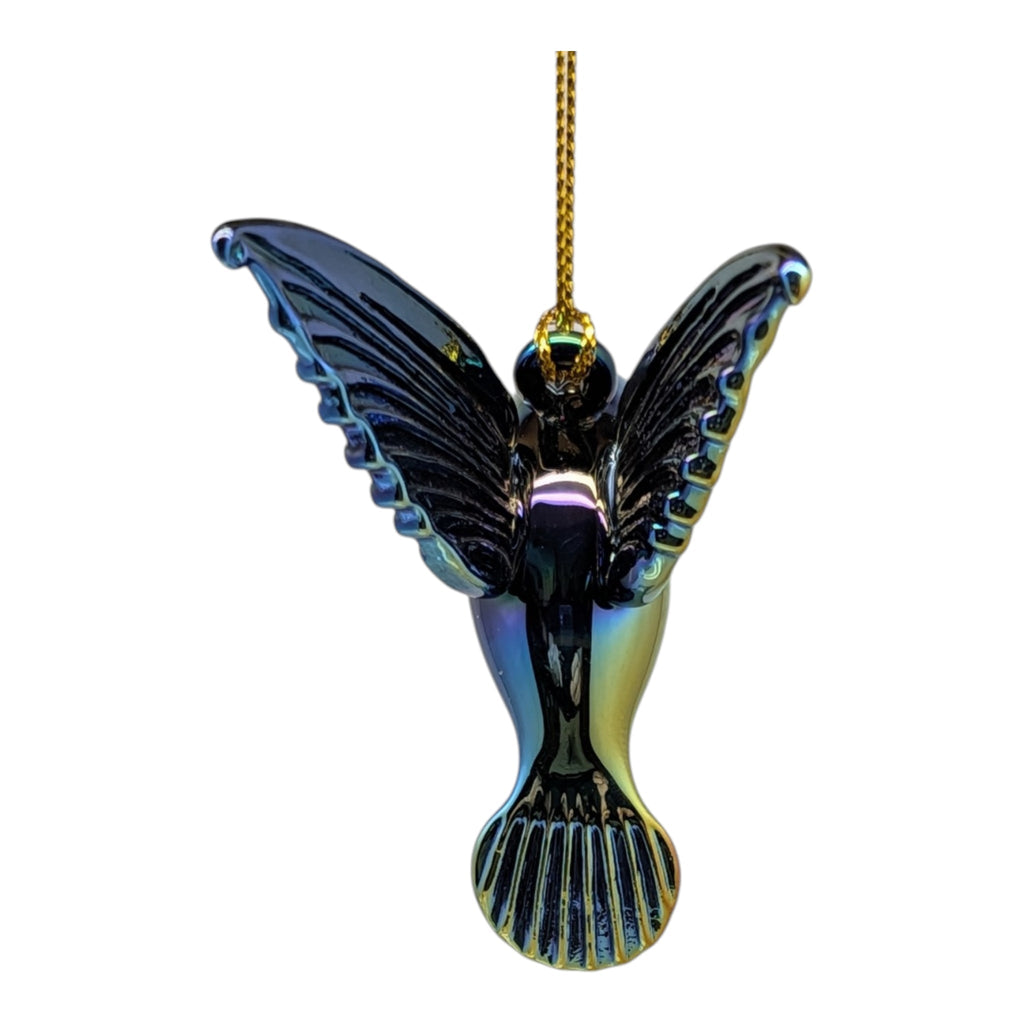 Egyptian Glass Hummingbird Ornament - Chromatic Collection