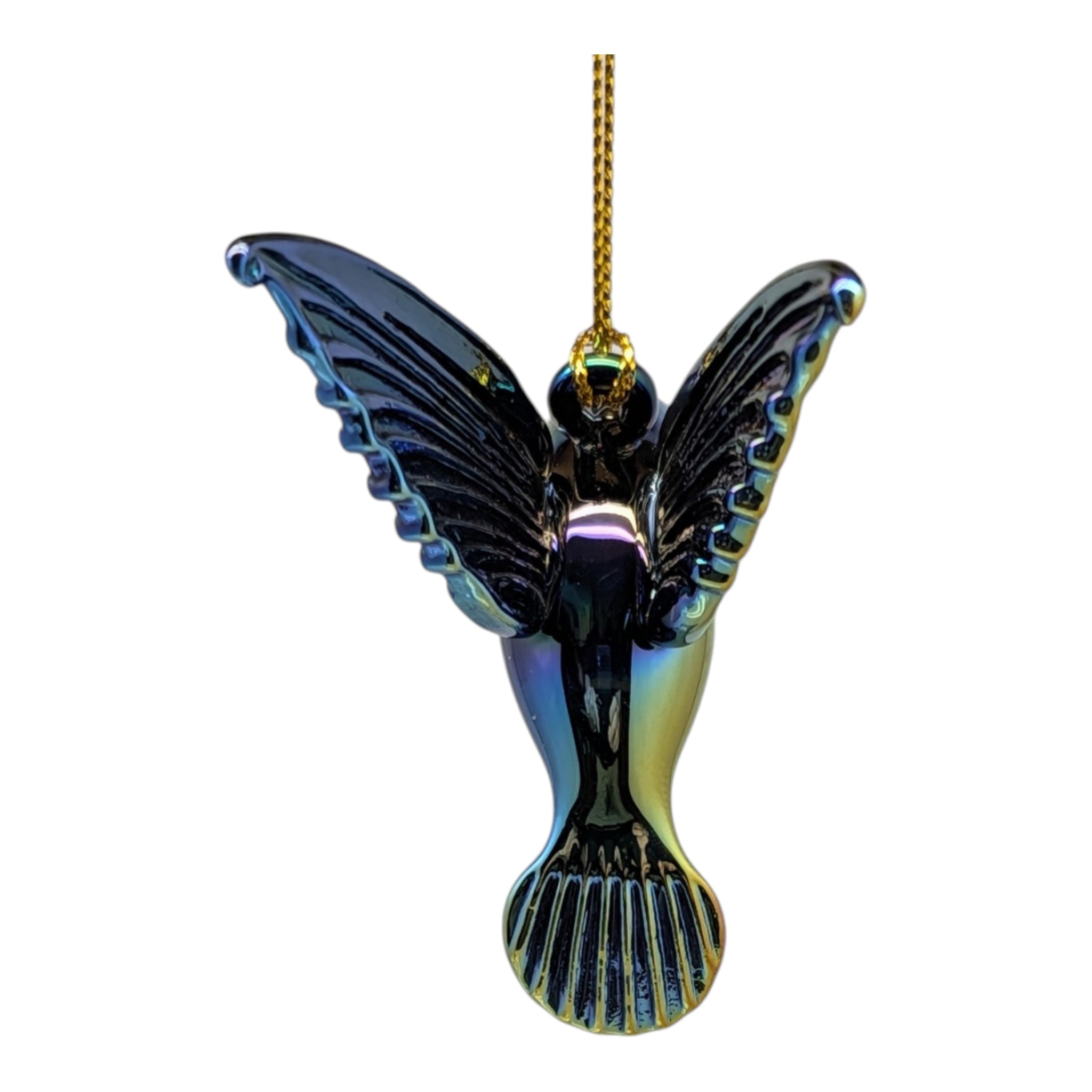 Egyptian Glass Hummingbird Ornament - Chromatic Collection