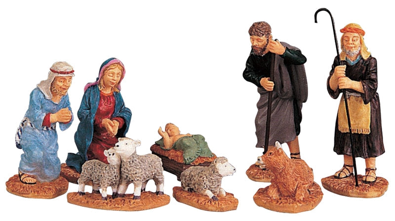 Nativity Village 3 Inch Figurines - 8 Piece Set