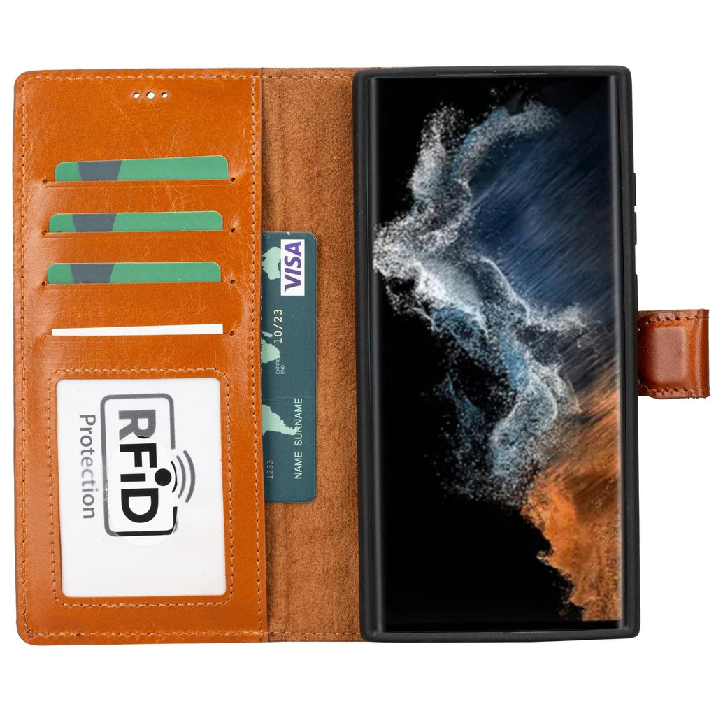 Buffalo Samsung Galaxy S20 Series Detachable Leather Wallet Case