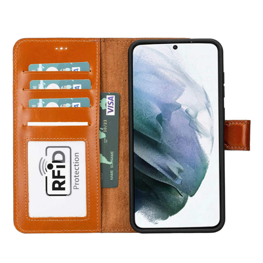 Buffalo Samsung Galaxy S23 Series Detachable Leather Wallet Case