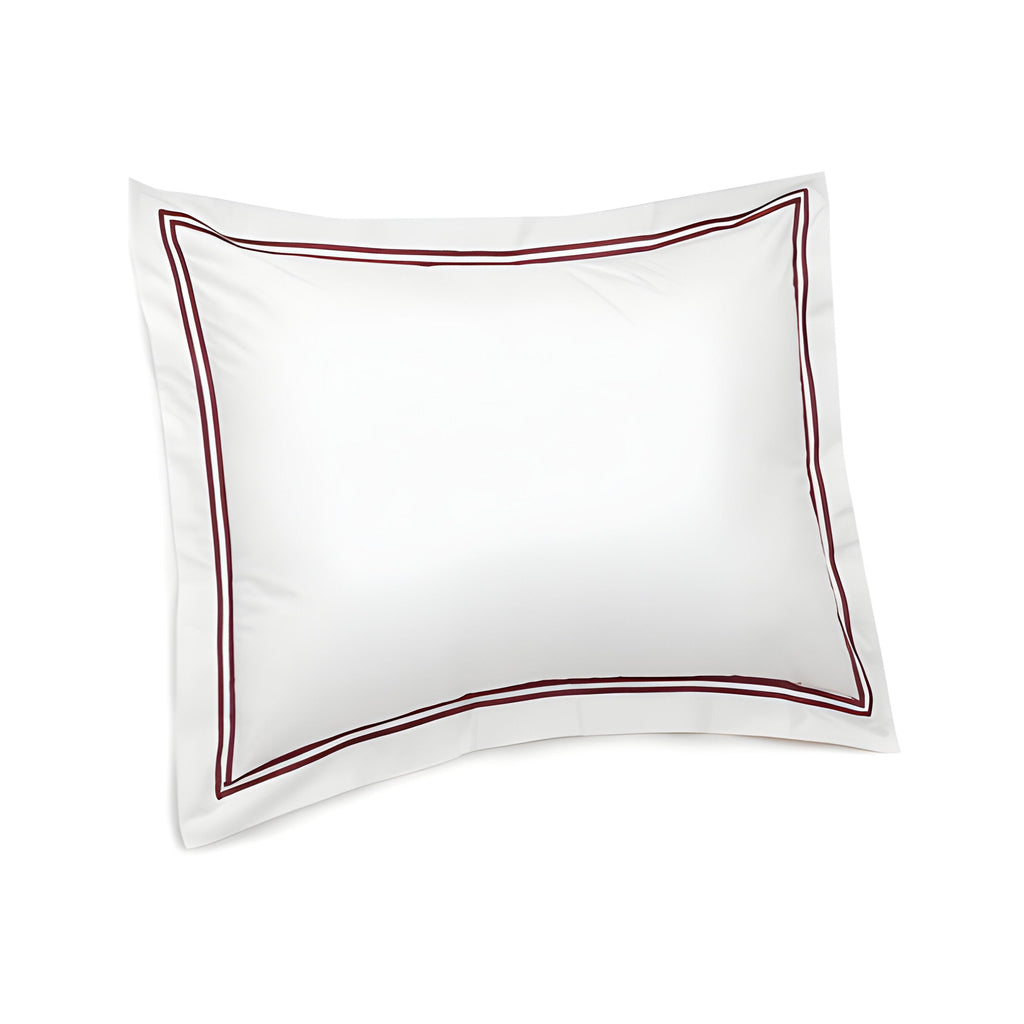 400TC Cotton Double Embroidery Sateen Solid Round Duvet Cover Set