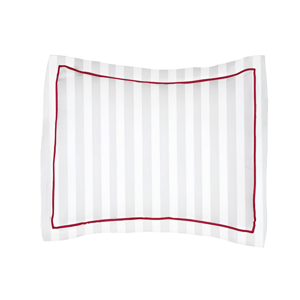 400TC Cotton Single Edge Embroidery Sateen Stripe Duvet Cover Set