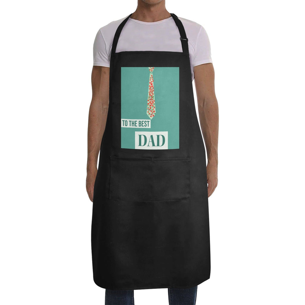 Best Dad Ever Polka Dots Custom Apron for Men (Made in USA)