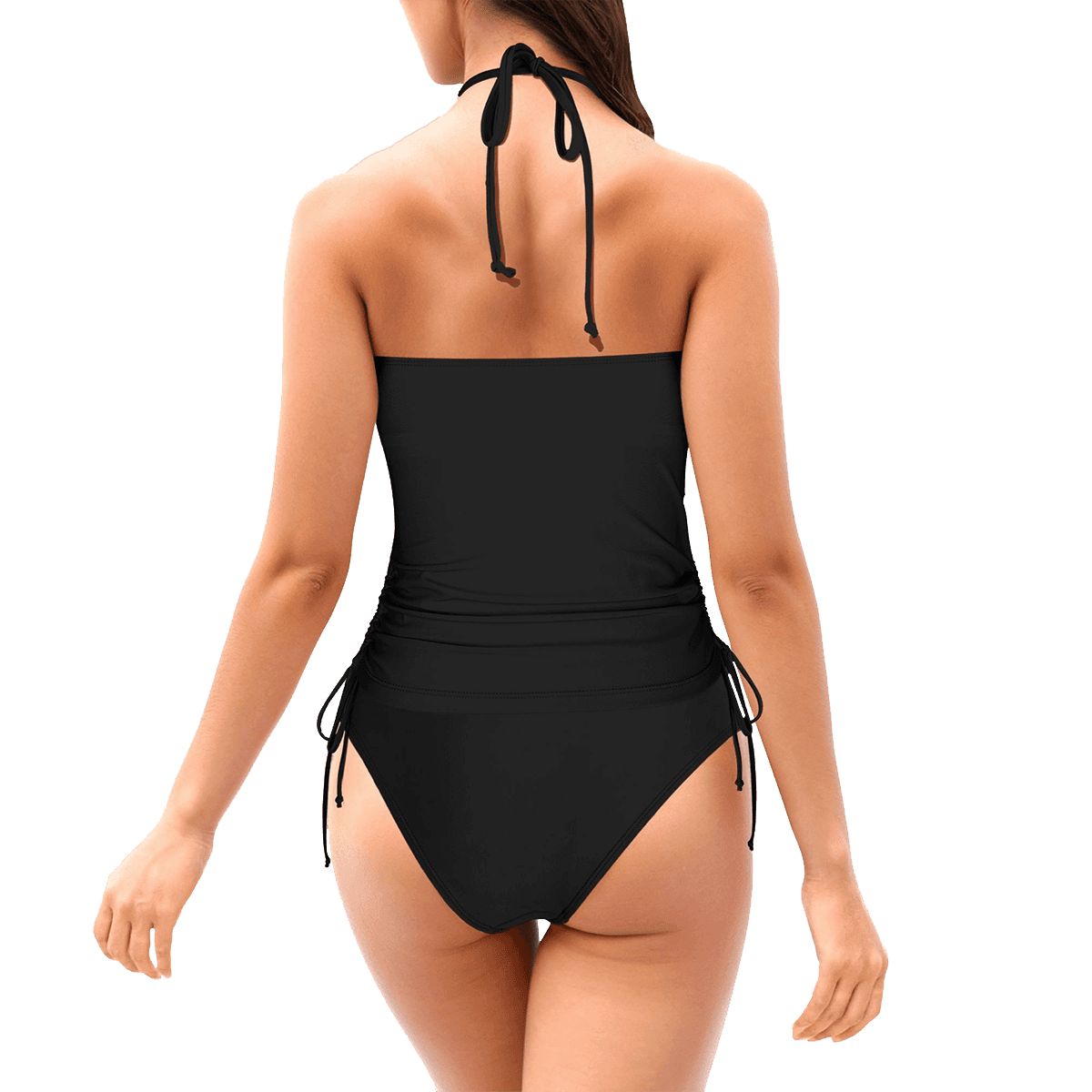 Women's Beautiful Butterfly and Daisies 2-Piece Tankini Set (Made in USA)