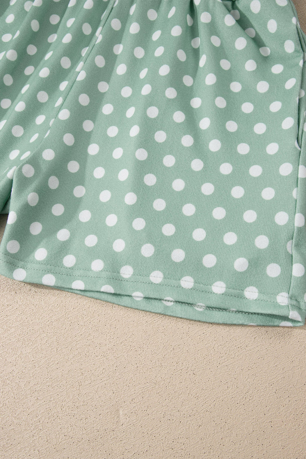 Polka Dot Short Sleeve Top & Shorts Set