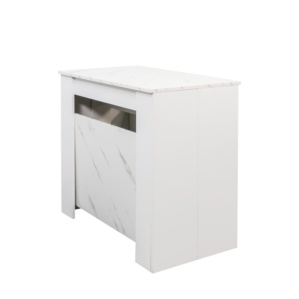Multifunctional extendable console table
