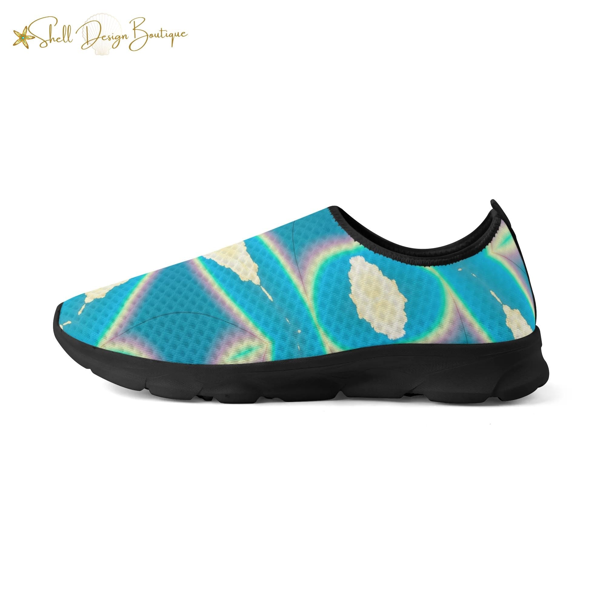 Blue Skies and Rainbows Lightweight Adult Unisex Athletic Shoes | Shipped in US
