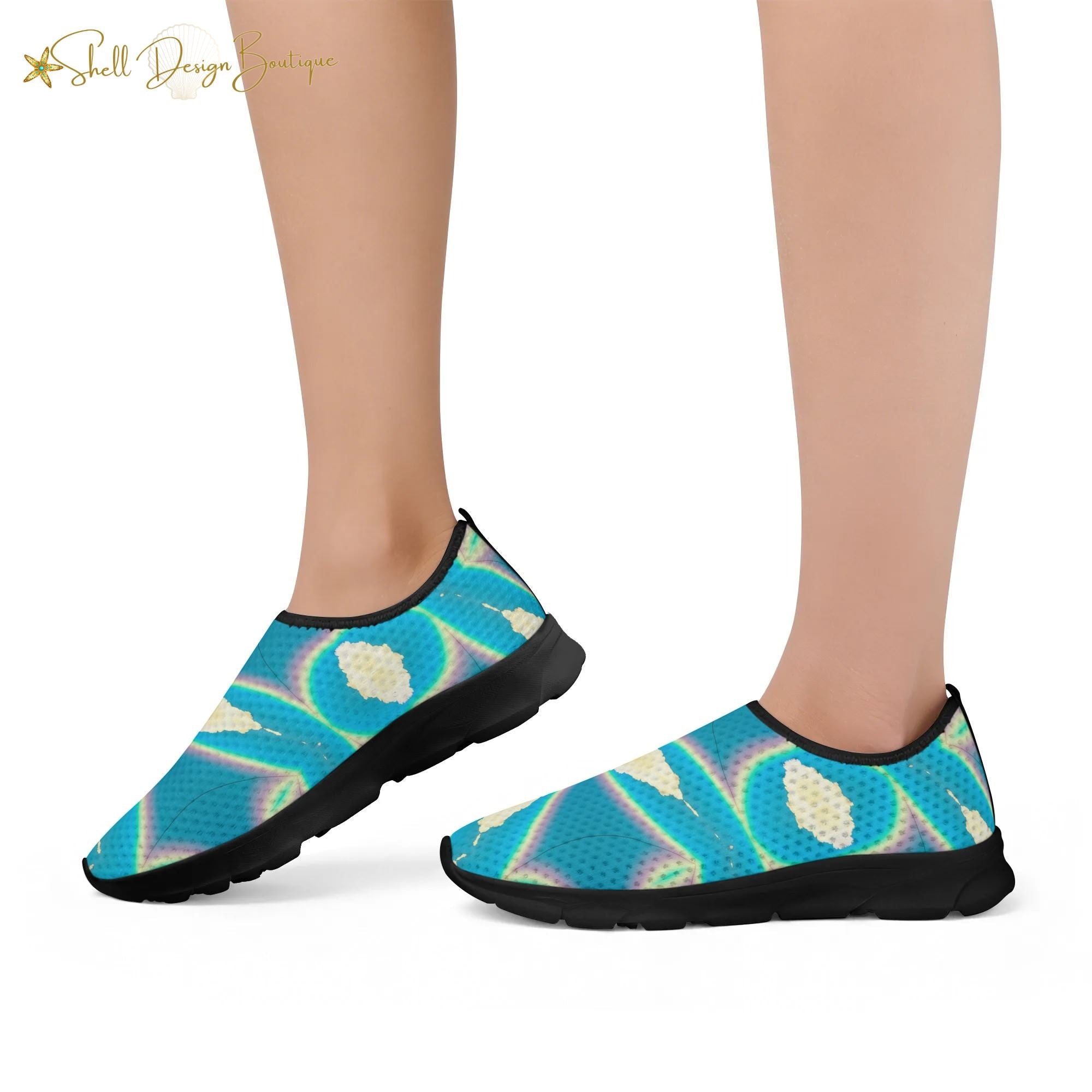 Blue Skies and Rainbows Lightweight Adult Unisex Athletic Shoes | Shipped in US