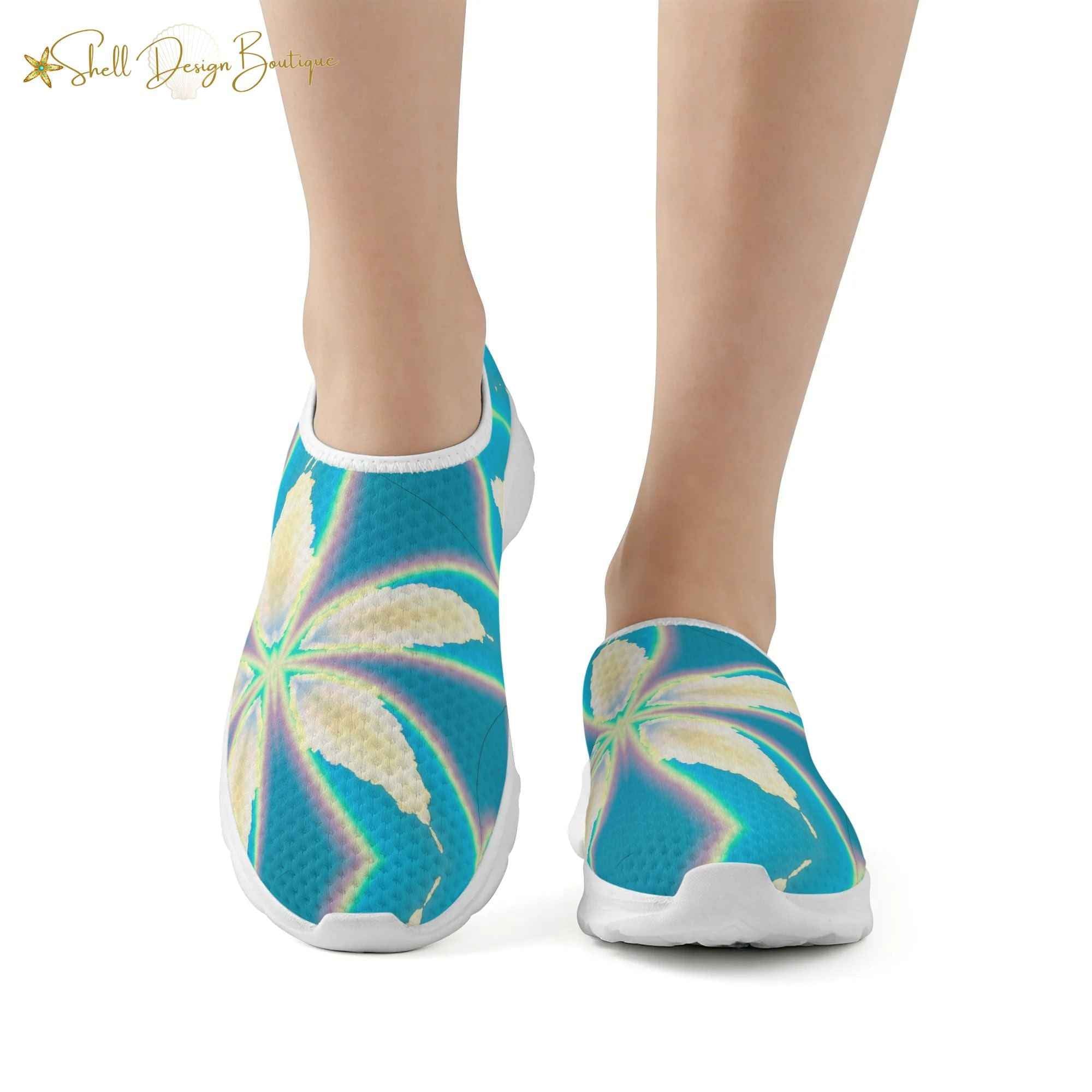 Blue Skies and Rainbows Lightweight Adult Unisex Athletic Shoes | Shipped in US