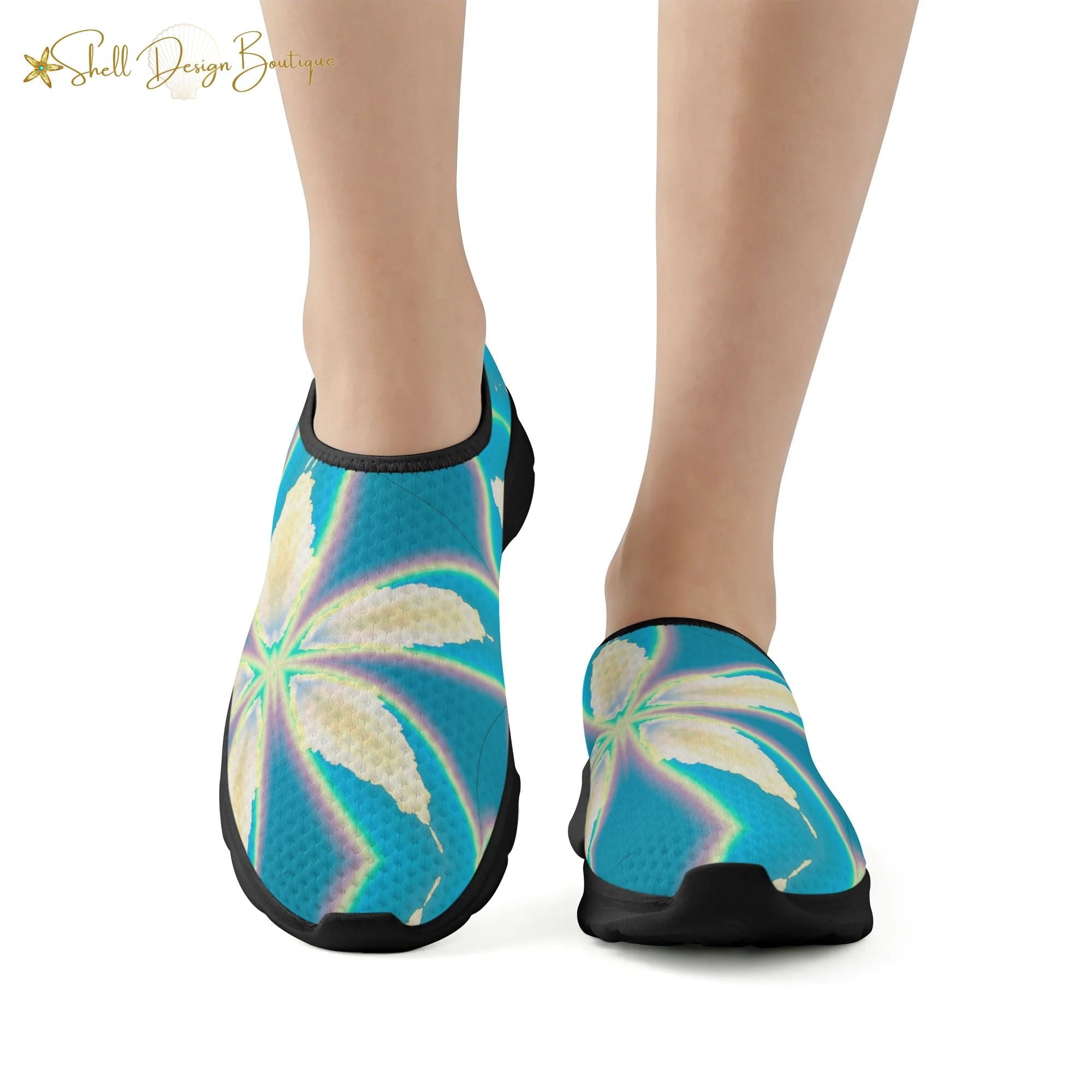 Blue Skies and Rainbows Lightweight Adult Unisex Athletic Shoes | Shipped in US