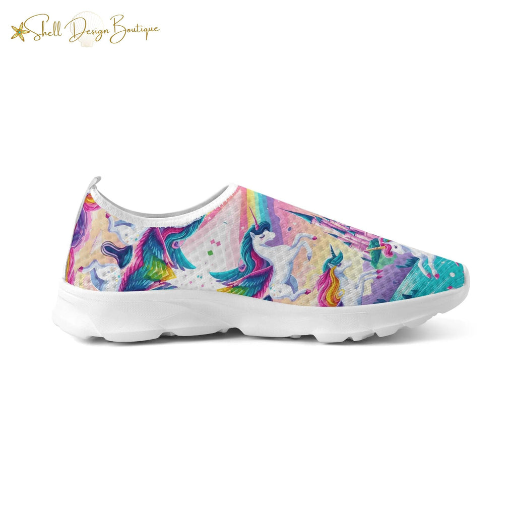 Flying Unicorns Lightweight Adult Yoga Shoes Home Shoes | Shipped in US