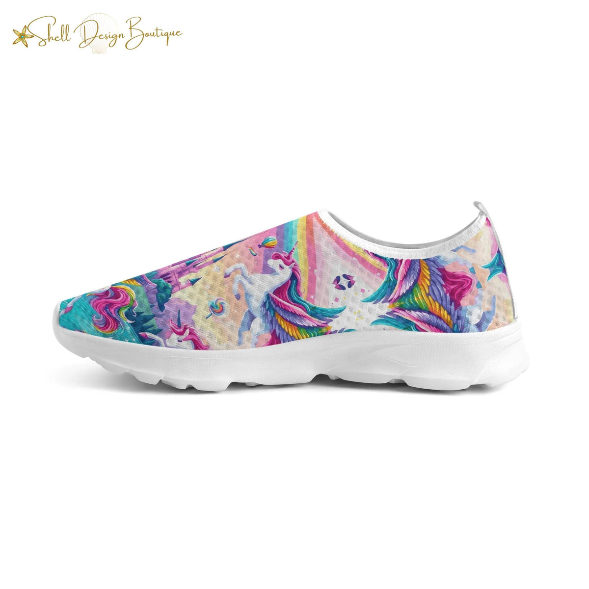 Flying Unicorns Lightweight Adult Yoga Shoes Home Shoes | Shipped in US