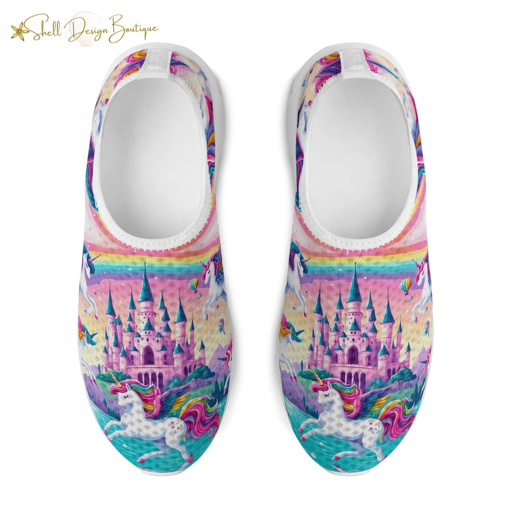 Flying Unicorns Lightweight Adult Yoga Shoes Home Shoes | Shipped in US
