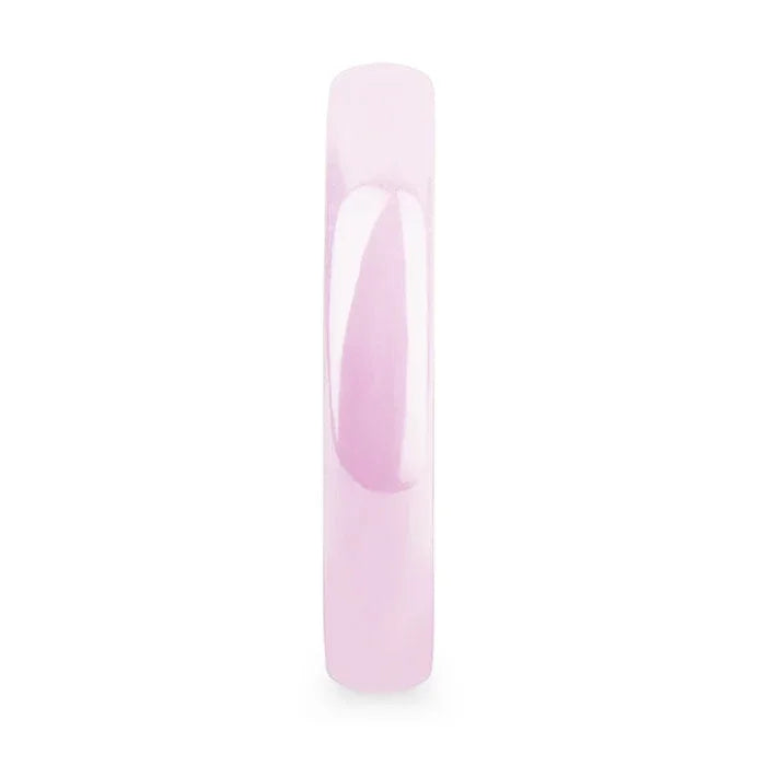 CORAL Domed Polish Finish Pink Ceramic Ring — 4mm