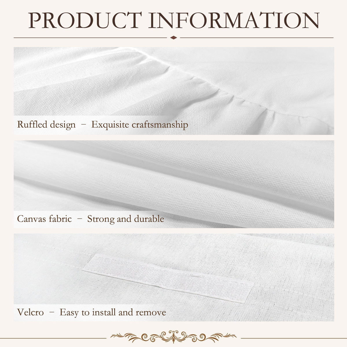 Heritage Revival Quilt Design Oven Curtain