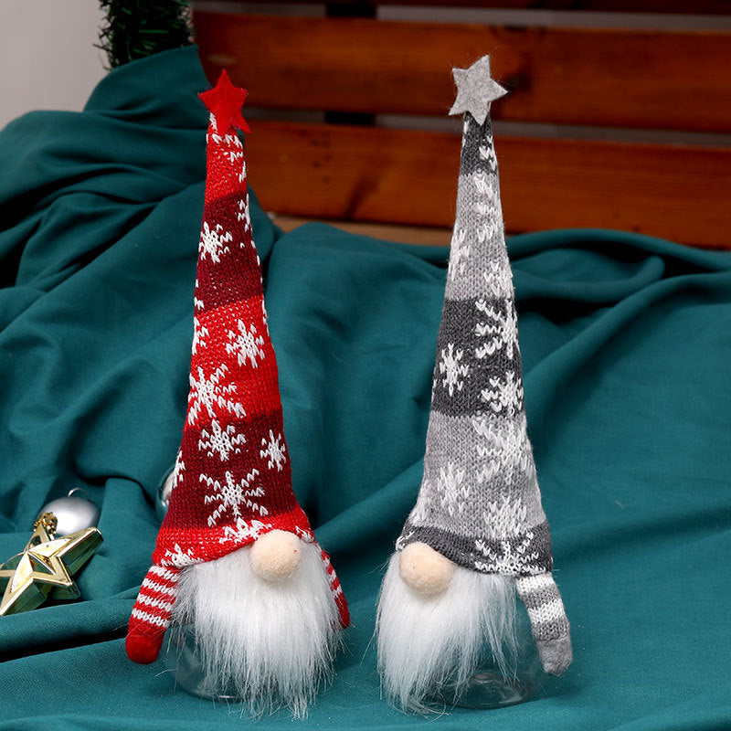 Children's Festival Decoration Doll – Fabric Candy Jar Ornament for Desktop Décor