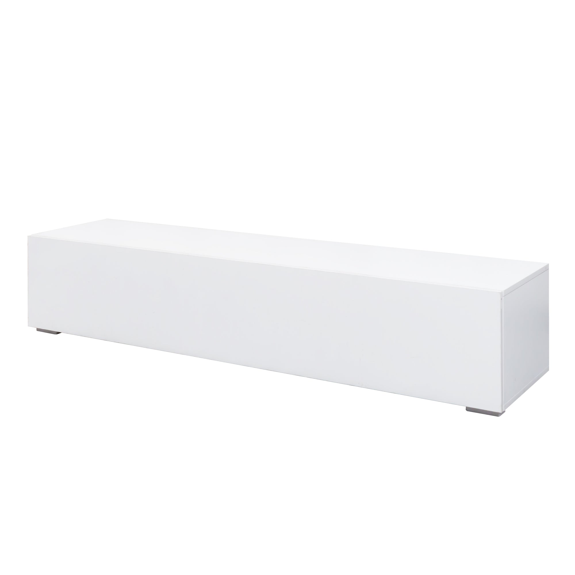 Modern Entertainment Center with Storage   Media Console for Living Room