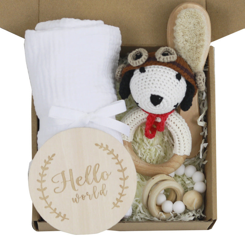 Baby Teething Toy Gift Set – Soothing Teether and Sensory Development Kit