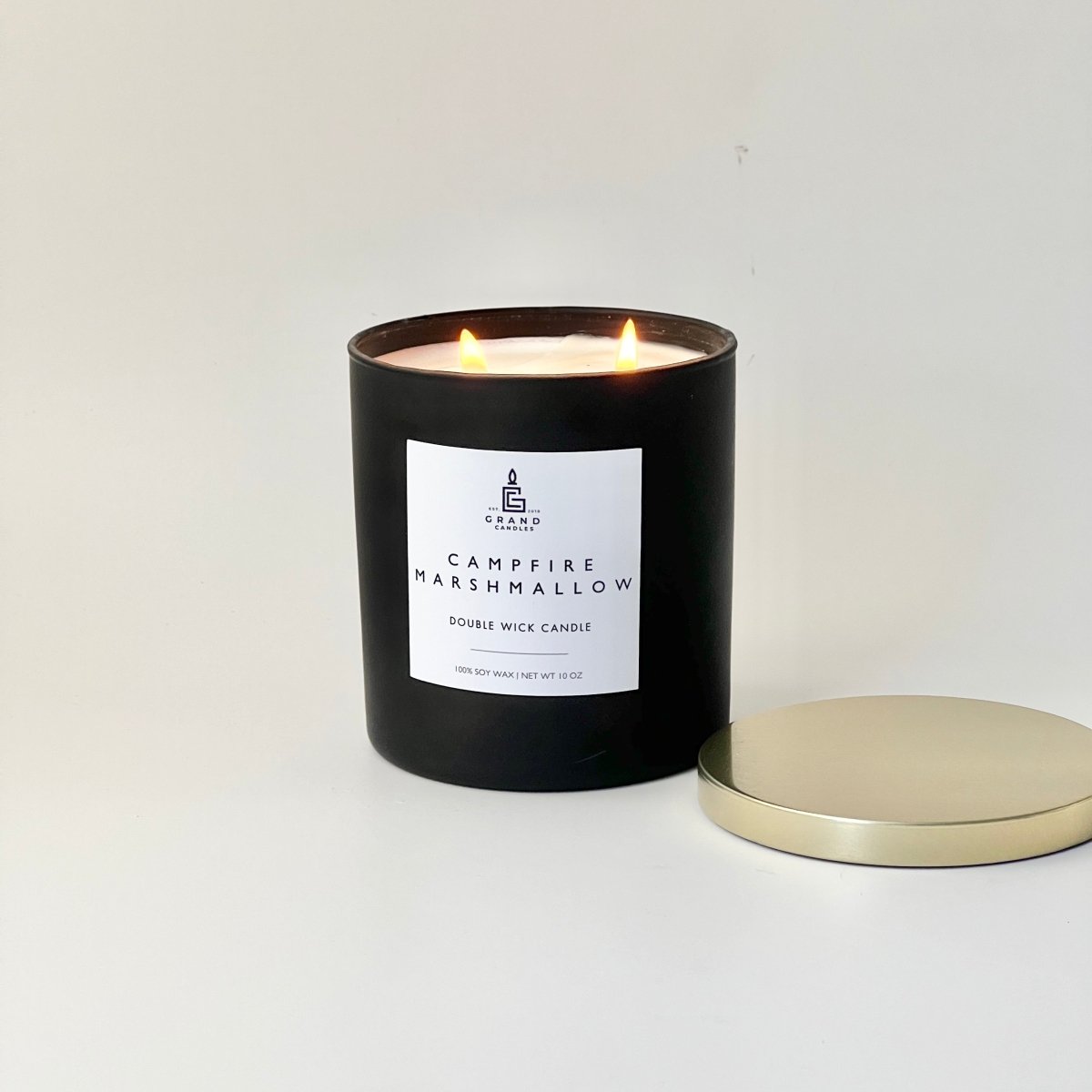 Campfire Marshmallow Candle