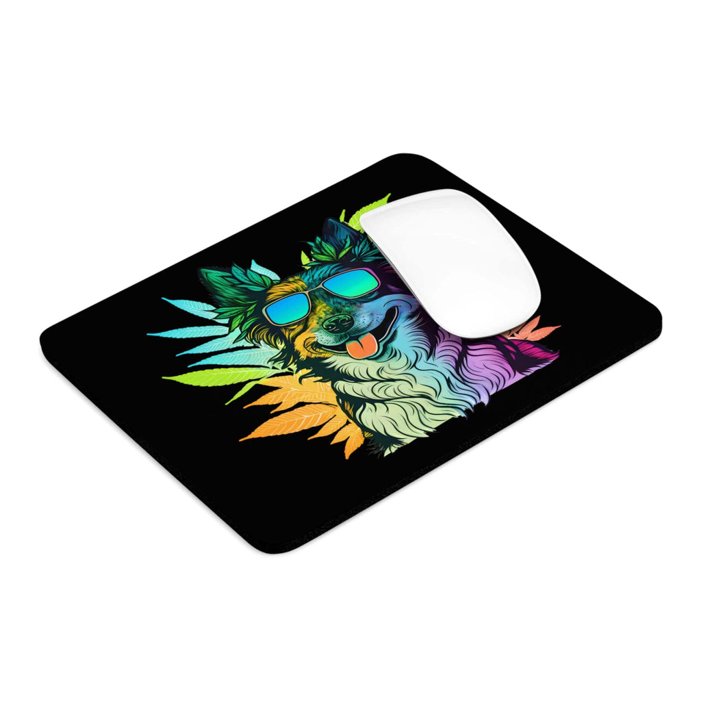 Cannabis Border Collie Mouse Pad