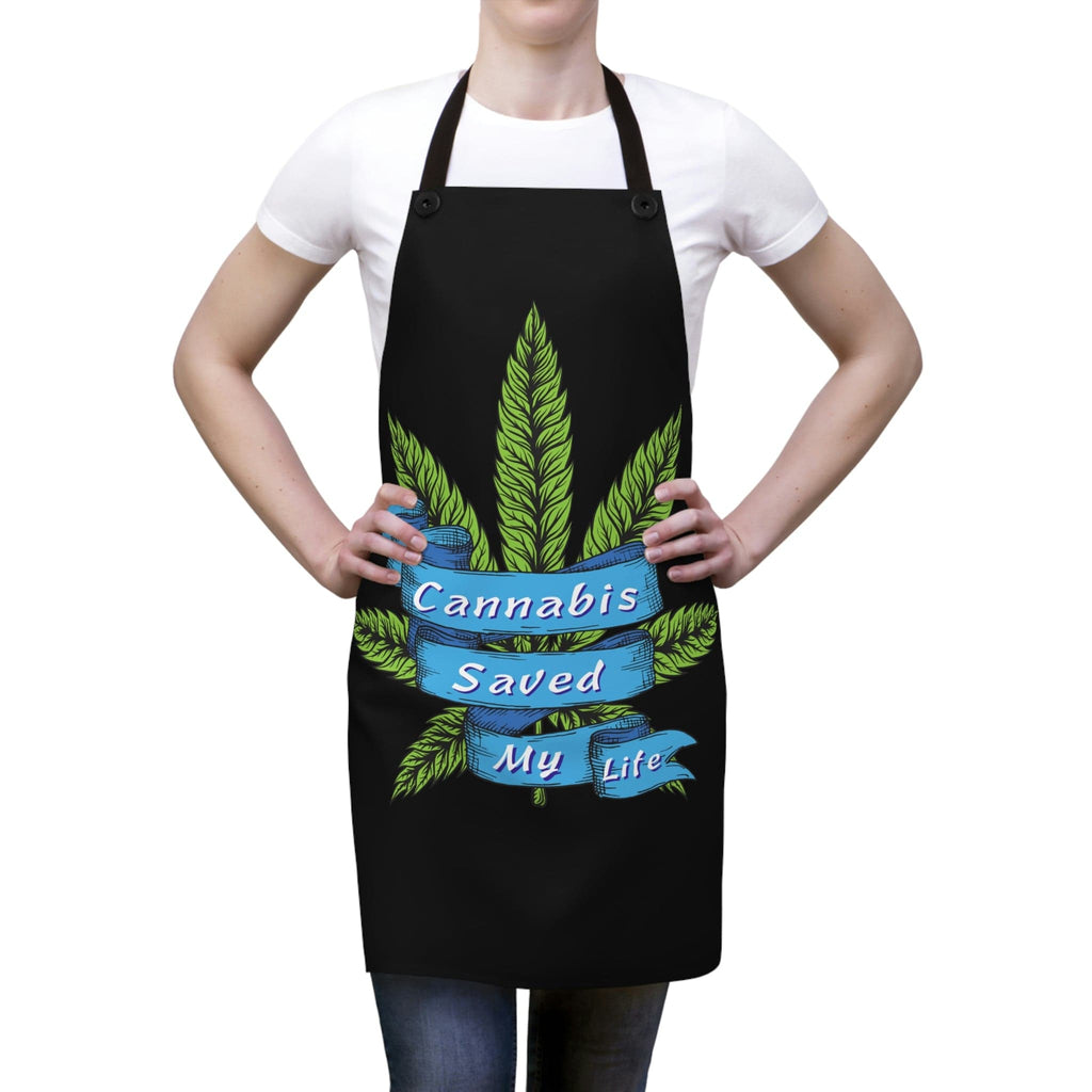Cannabis Saved My Life Chef's Apron