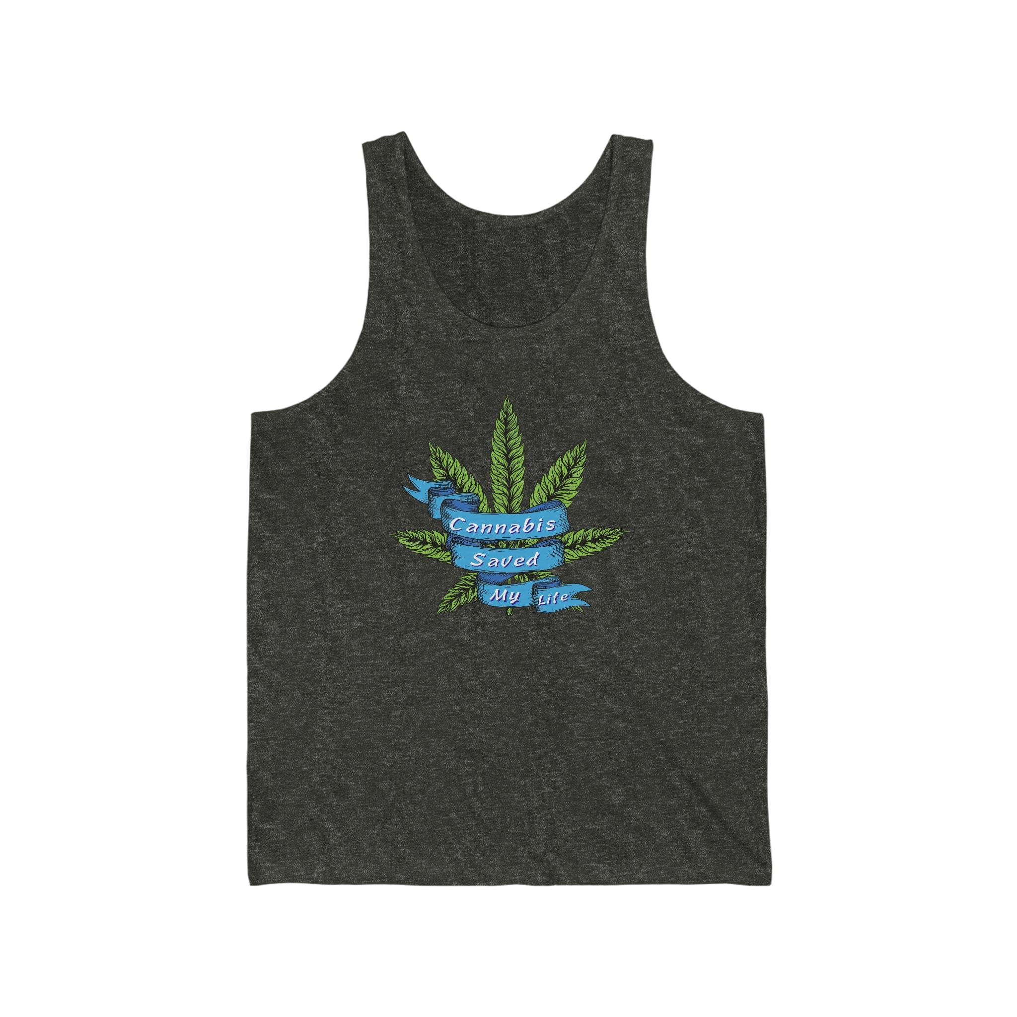 Cannabis Saved My Life Jersey Tank Top