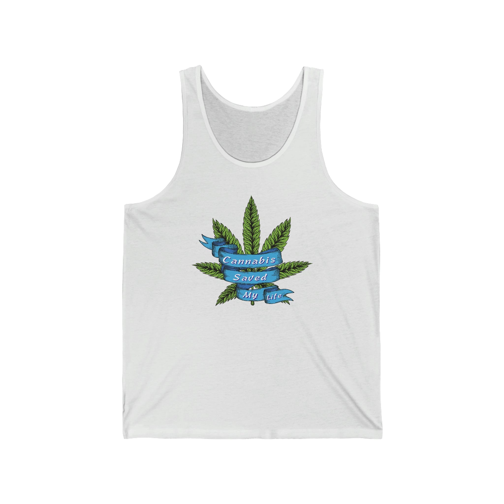 Cannabis Saved My Life Jersey Tank Top