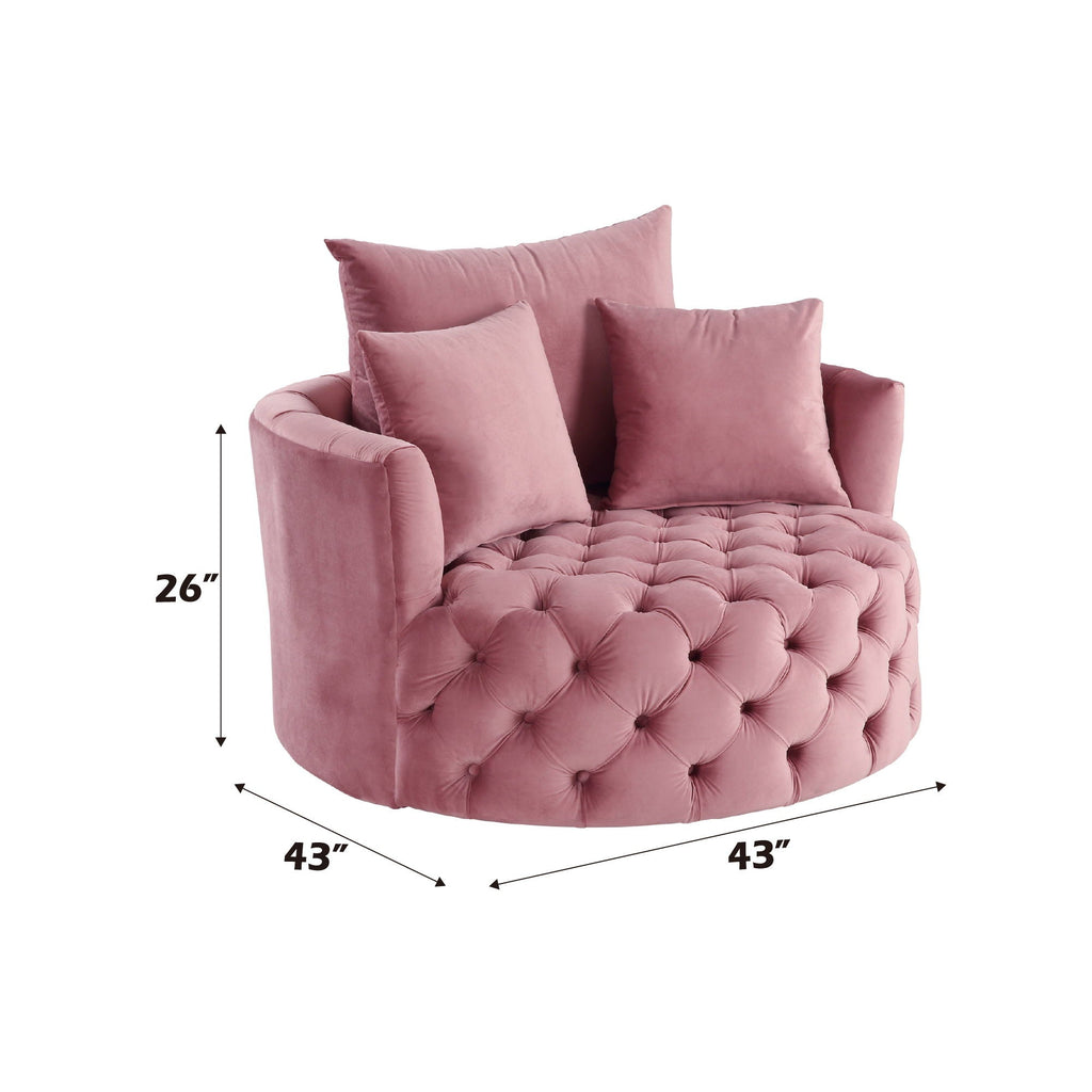 Zunyas - Accent Chair With Swivel