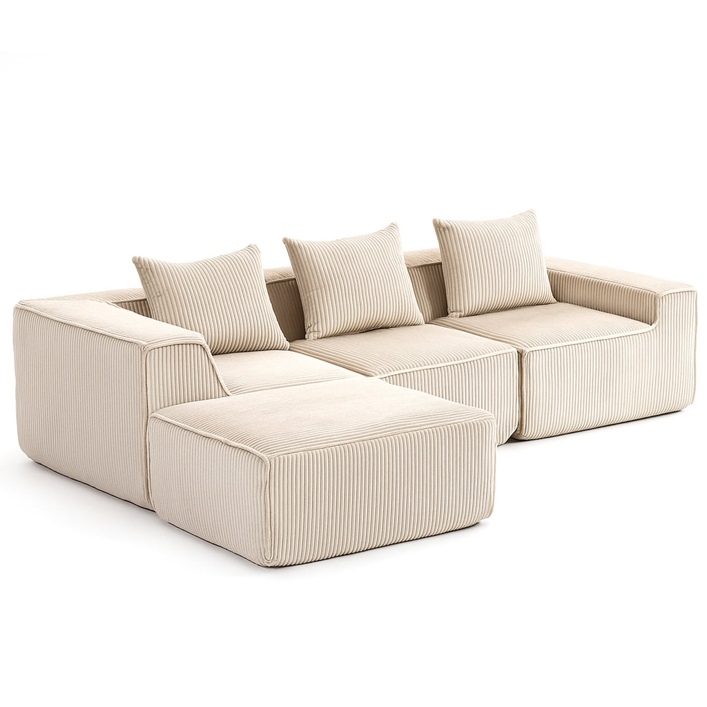 Multi person modular compression sofa that can be freely combined-33005-4