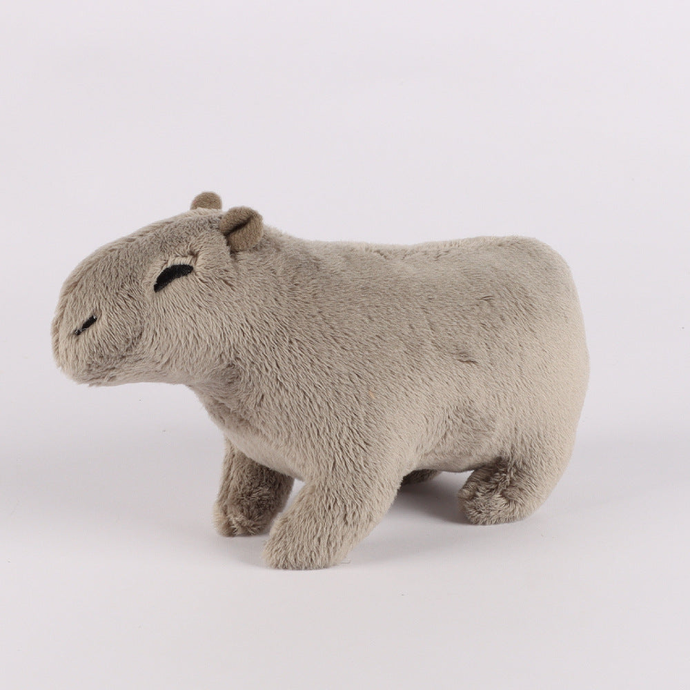 Capybara Plush Toy – Soft Animal Plush Doll with PP Cotton Filling